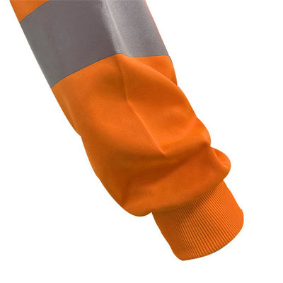 अनुकूलित उच्च दृश्यता गारमेंट्स लंबी आस्तीन सुरक्षा गार्ड वर्दी शर्ट्स