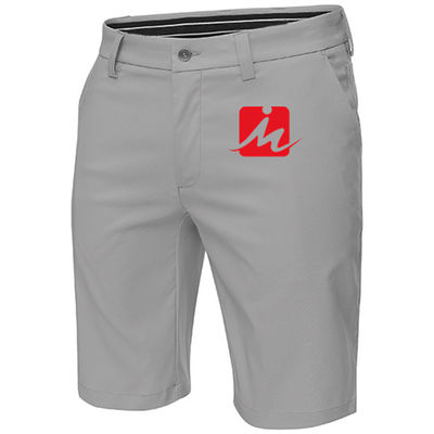 पुरुषों के आकस्मिक खिंचाव गोल्फ शॉर्ट्स पॉलिएस्टर स्पैन्डेक्स त्वरित सूखी सांस गोल्फ शॉर्ट्स