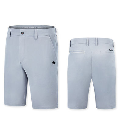 कस्टम स्लिम गोल्फ शॉर्ट्स सीधे मध्यम सांस लेने योग्य गोल्फ पैंट
