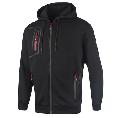 बॉन्डेड ऊन स्वेट जैकेट स्लिम सिंच सॉफ्टशेल जैकेट के माध्यम से जिप करें