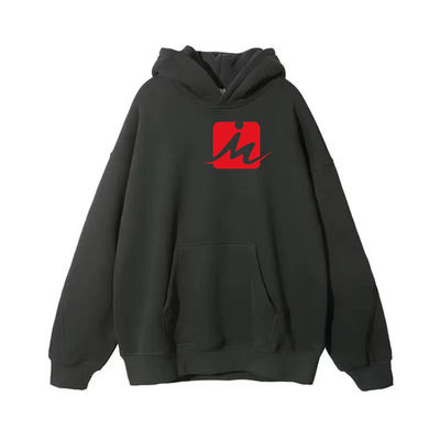 दौड़ने वाले एथलेटिक पुरुषों के सूती पसीने वाले आउटडोर खेल के कपड़े, जेब के साथ ढीले